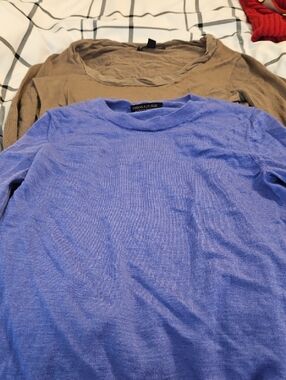 Banana Republic Women Crew Neck Sweater - Blue